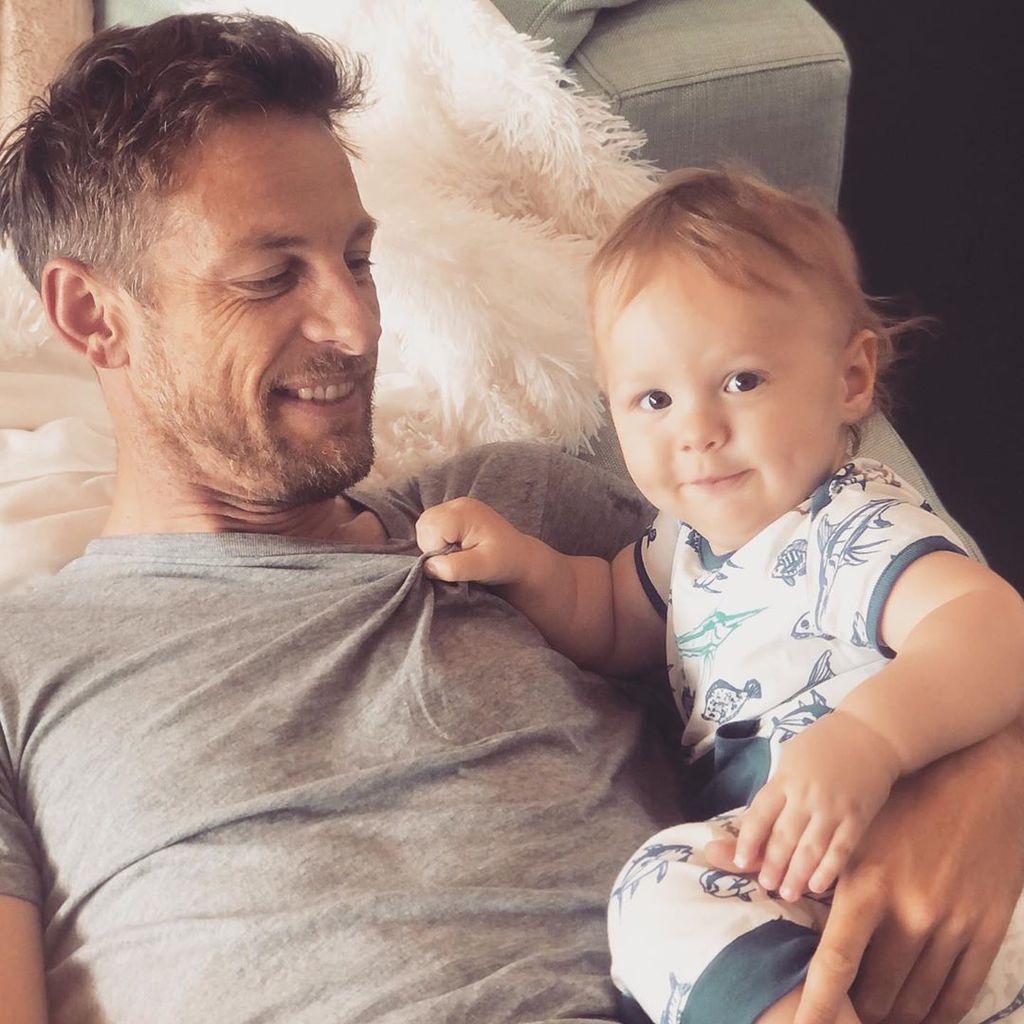 Jenson und Hendrix Button im Juli 2020