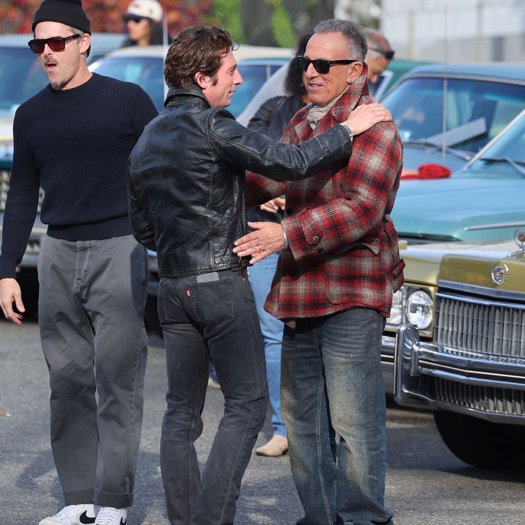 Jeremy Allen White und Bruce Springsteen, November 2024