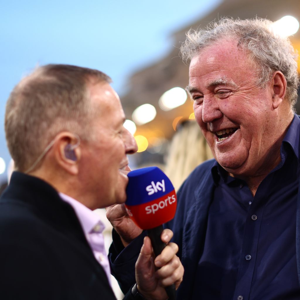 Jeremy Clarkson beim Großen Preis von Bahrain, März 2024