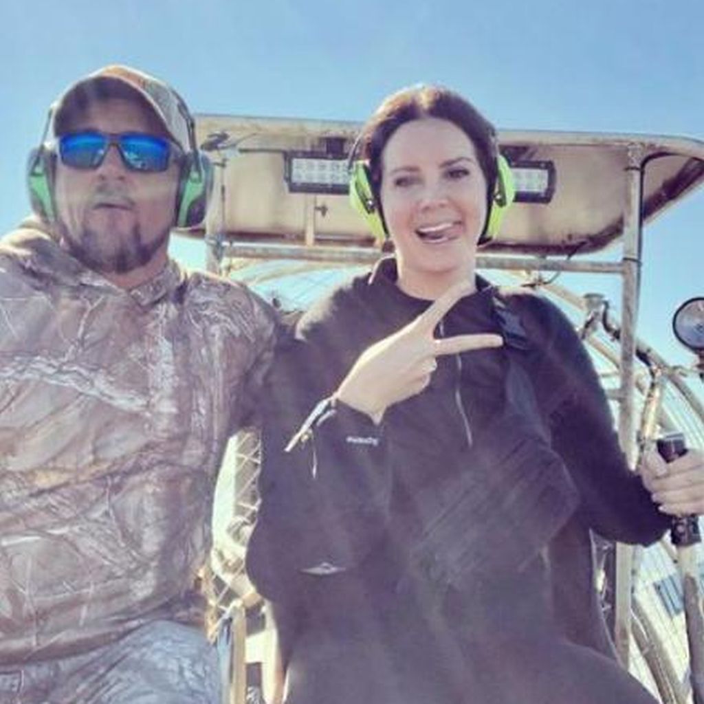 Jeremy Dufrene und Lana Del Rey im März 2019