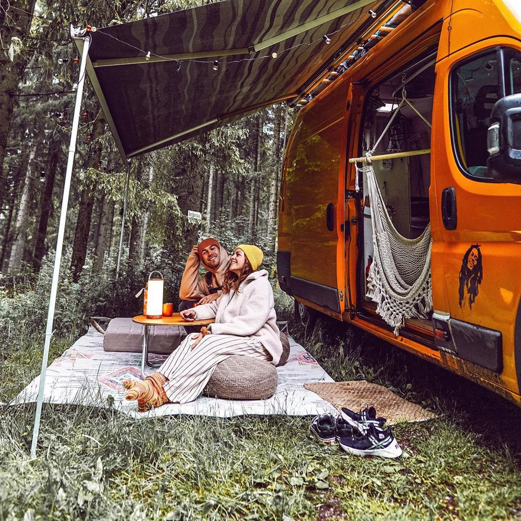 Jeremy Grube und Yvonne Pferrer im Schwarzwald