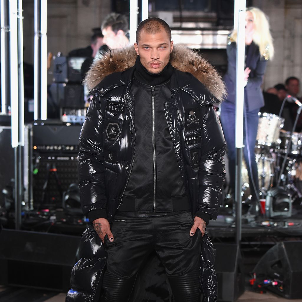 Jeremy Meeks auf der New York Fashion Week 2017