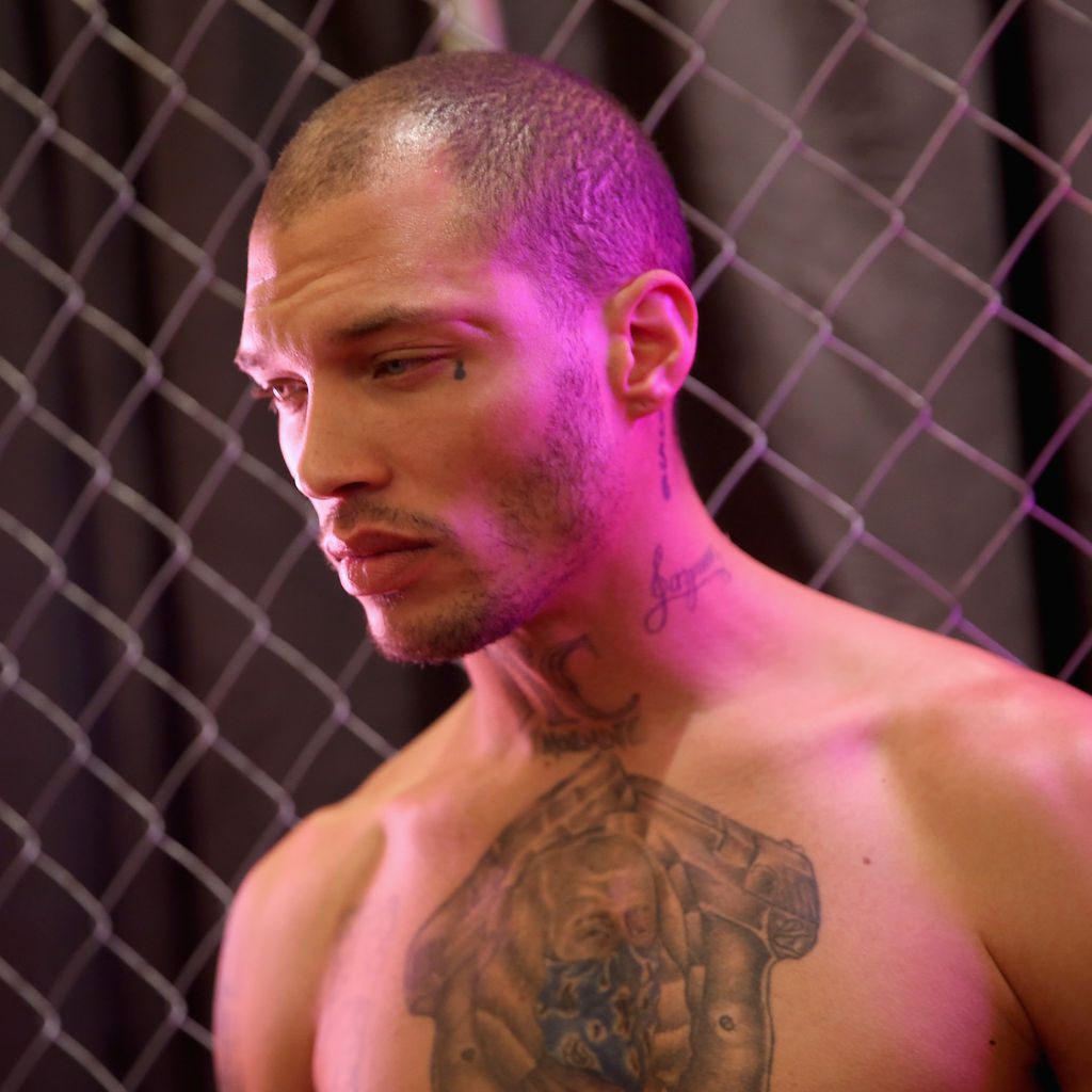 Jeremy Meeks während der New York Fashion Week