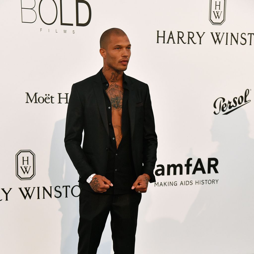 Model Jeremy Meeks bei der AIDS Gala 2017