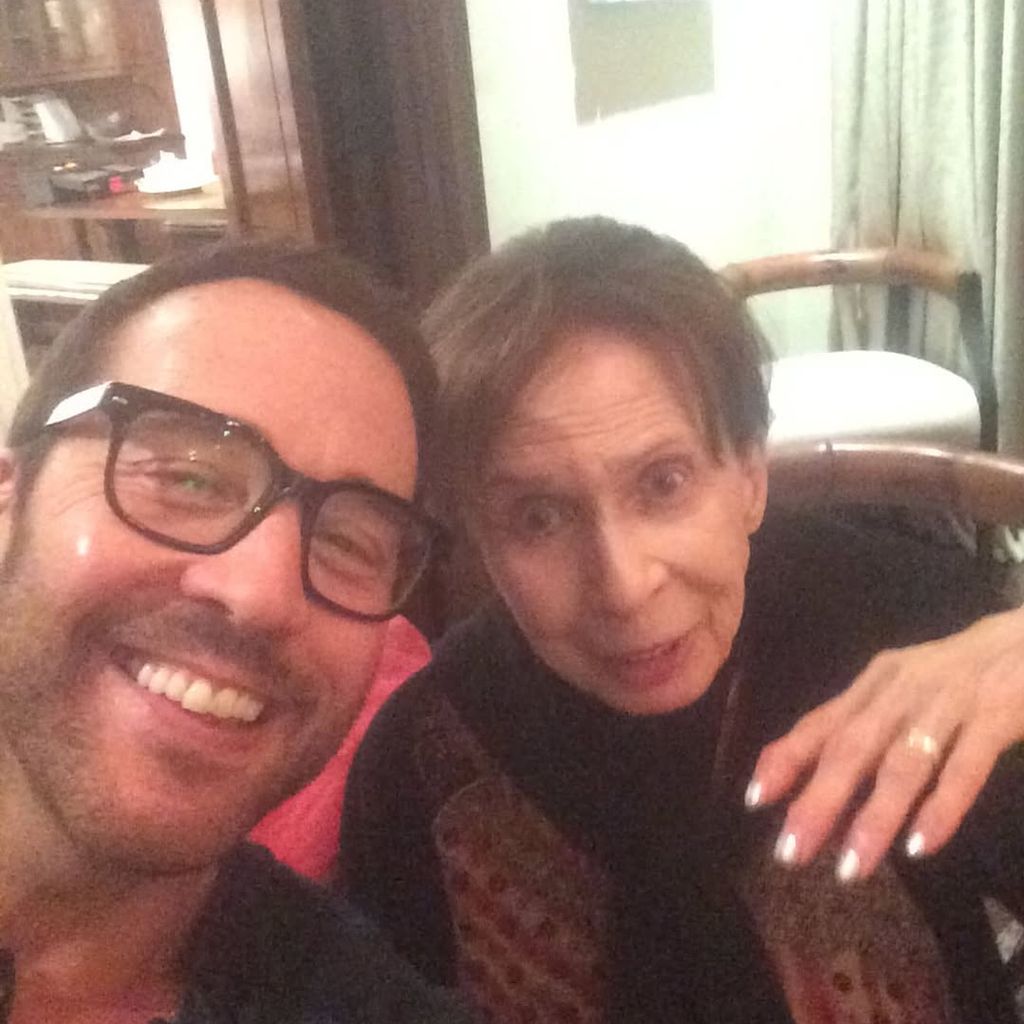Jeremy Piven mit seiner Mama Joyce, Schauspieler