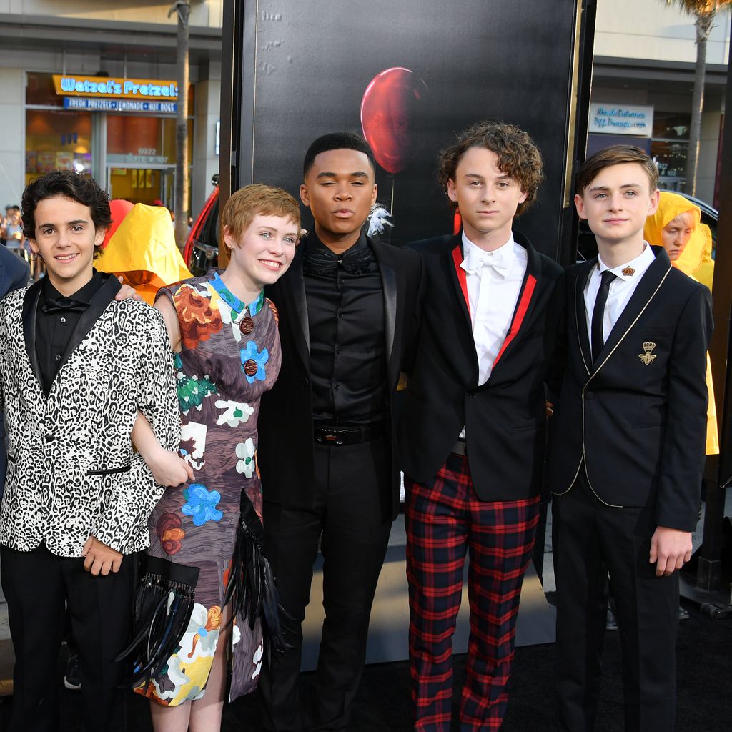 Die jungen Schauspieler von dem Film "Es"