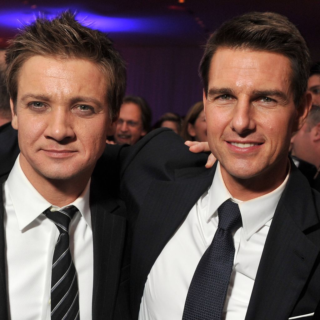 Jeremy Renner und Tom Cruise bei der US-Premiere von ""Mission: Impossible - Phantom Protokol" 2011