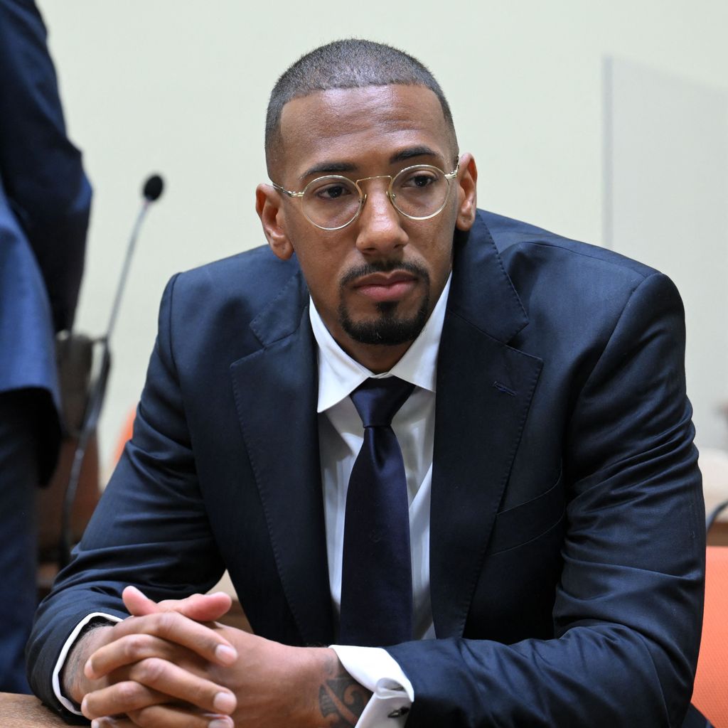 Jérôme Boateng in München im Gericht