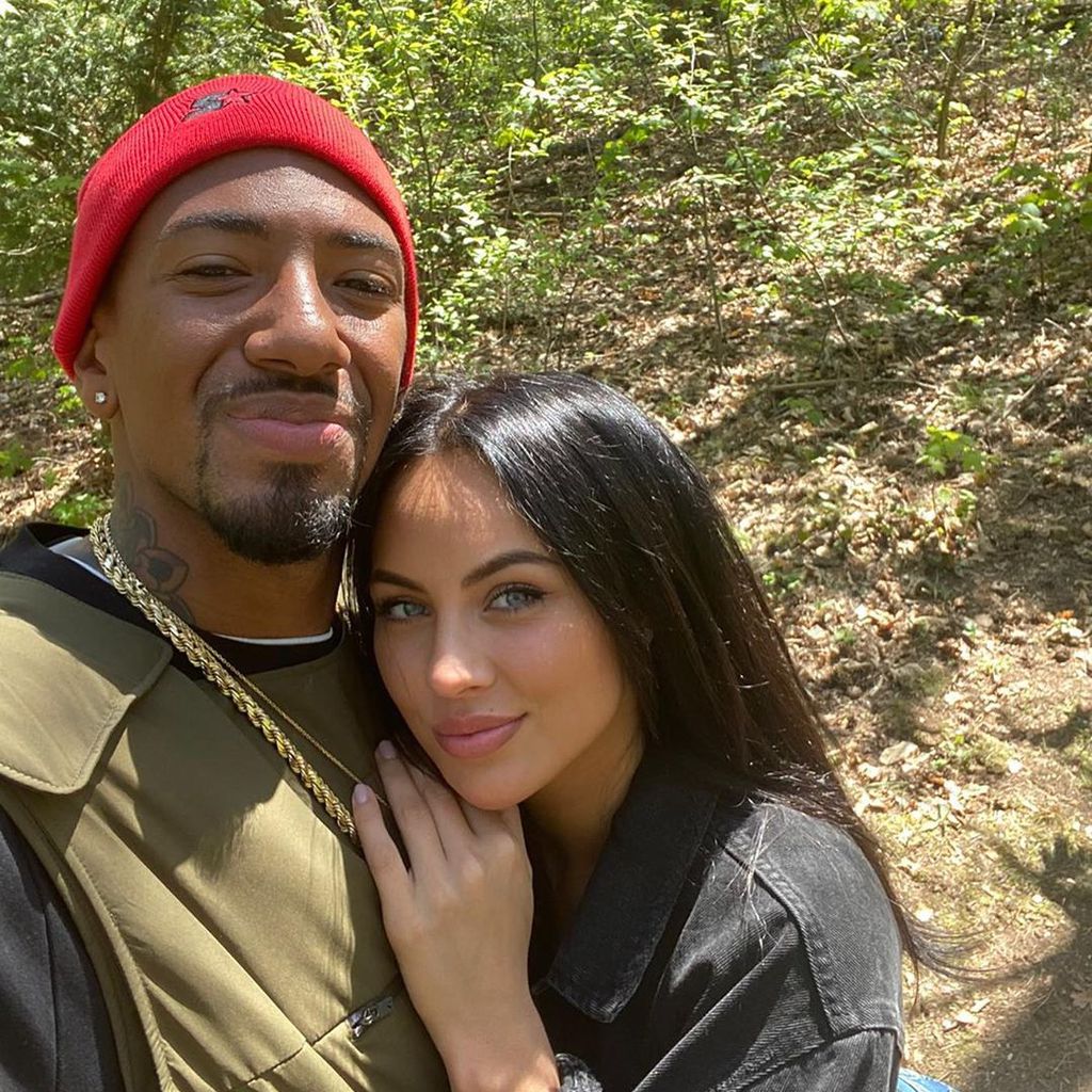 Jérôme Boateng und Kasia Lenhardt im April 2020