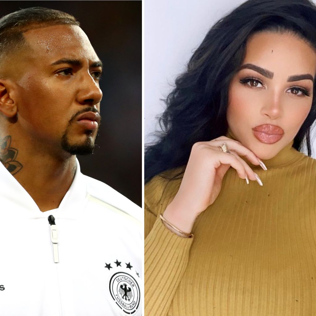 Jérôme Boateng und Rebecca Silvera