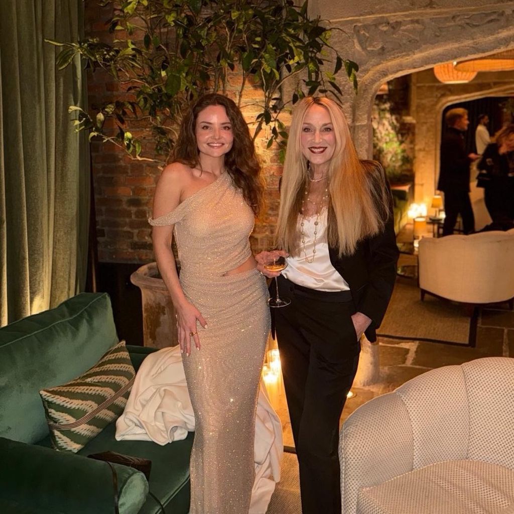 Anouk Jagger und Jerry Hall, Dezember 2025