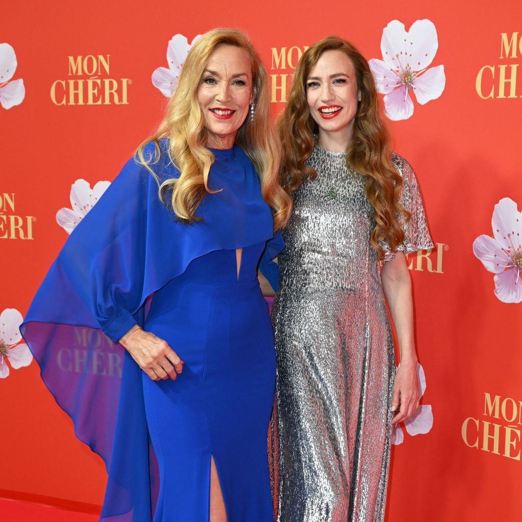 Jerry Hall und Elizabeth Jagger, Dezember 2024
