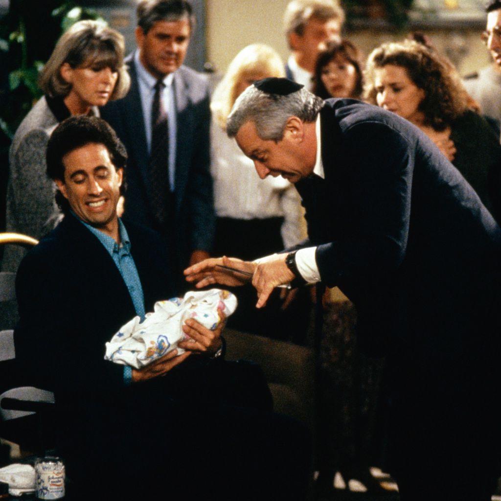 Jerry Seinfeld und Charles Levin in den 90er Jahren