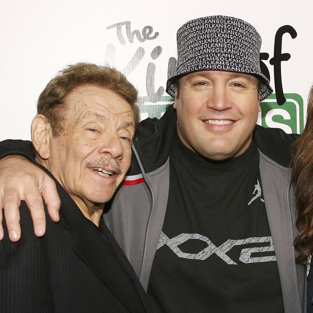 Jerry Stiller, Kevin James und Leah Remini