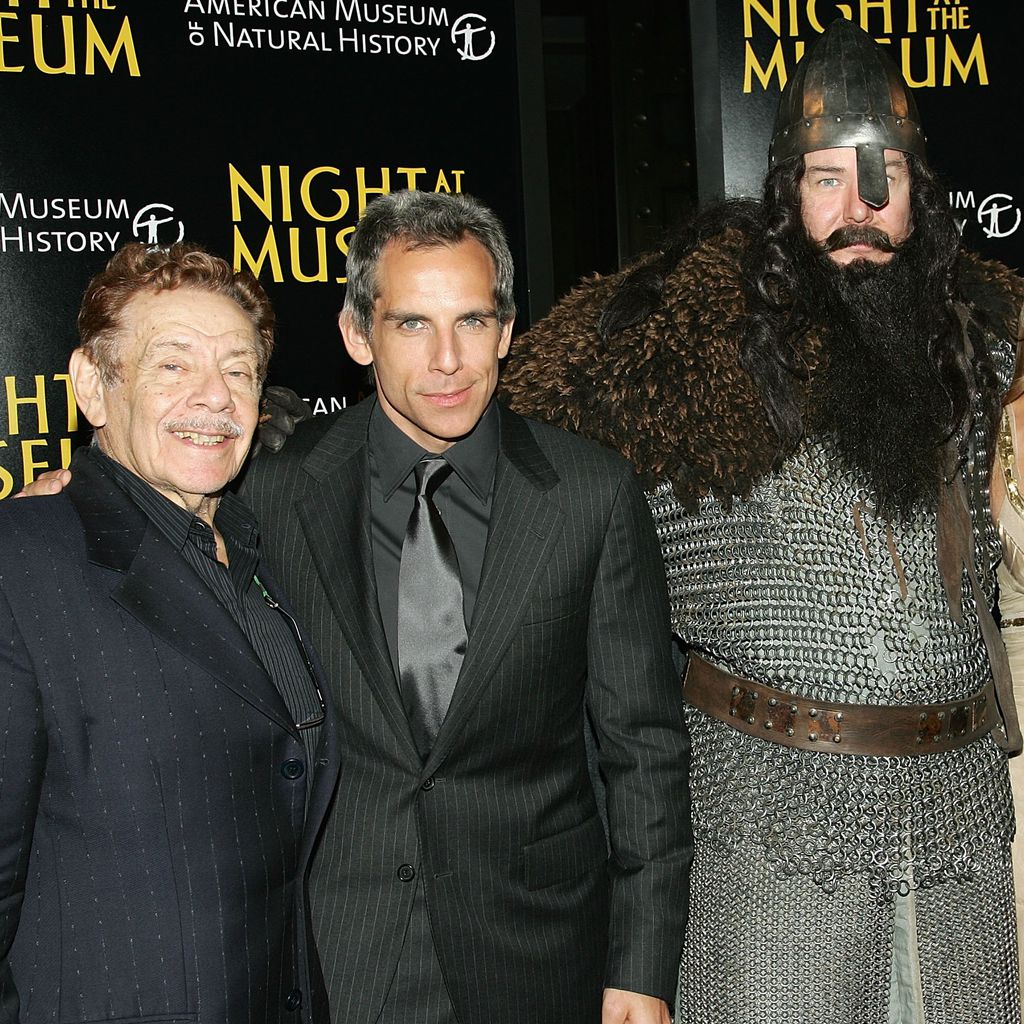 Jerry und Ben Stiller mit Christine Taylor und Anne Meara 2006