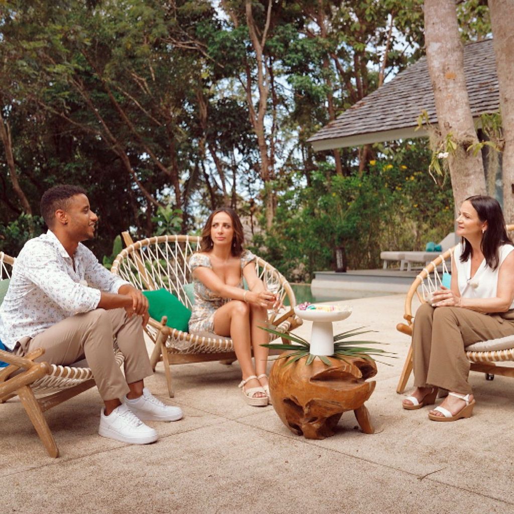 Jesaia, Jennifer Saro und ihre Mutter bei "Die Bachelorette"