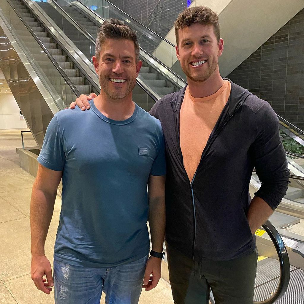 Jesse James Palmer und Clayton Echard im Oktober 2021