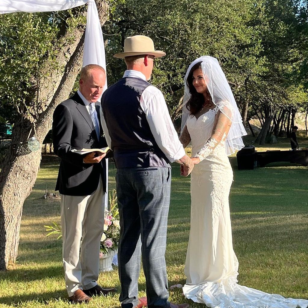 Jesse James und Bonnie Rotten an ihrem Hochzeitstag