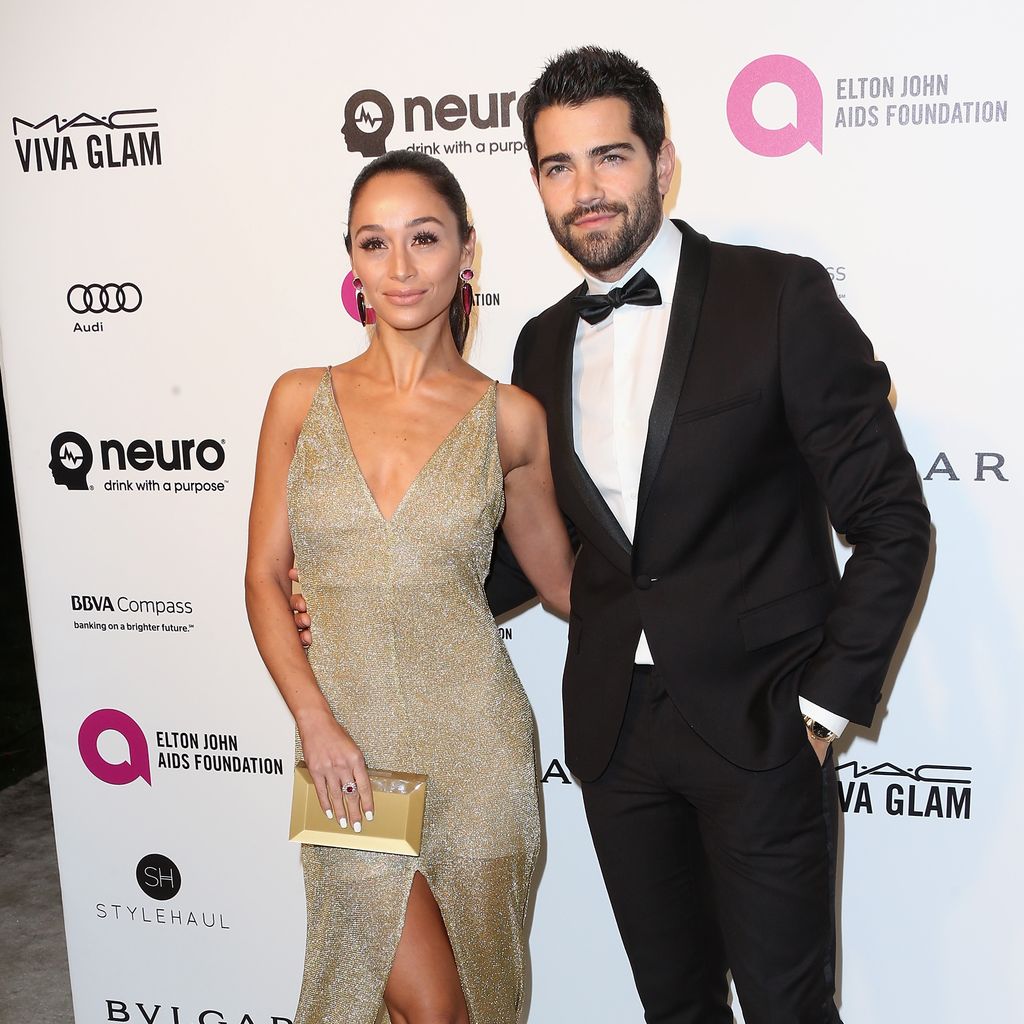 Jesse Metcalfe und Cara Santana bei der Elton John AIDS Foundation's Oscar Viewing Party