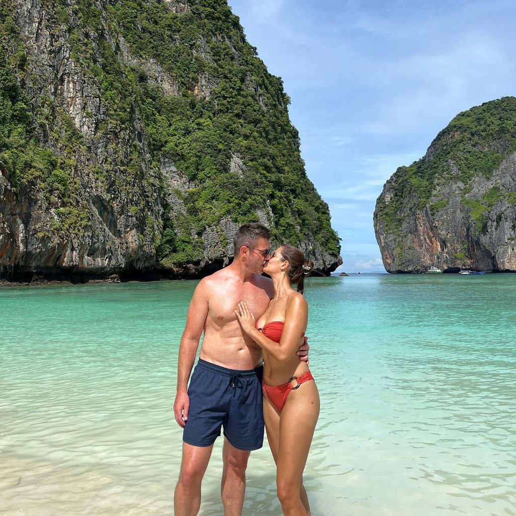 Jesse Palmer und Emely Fardo Palmer
