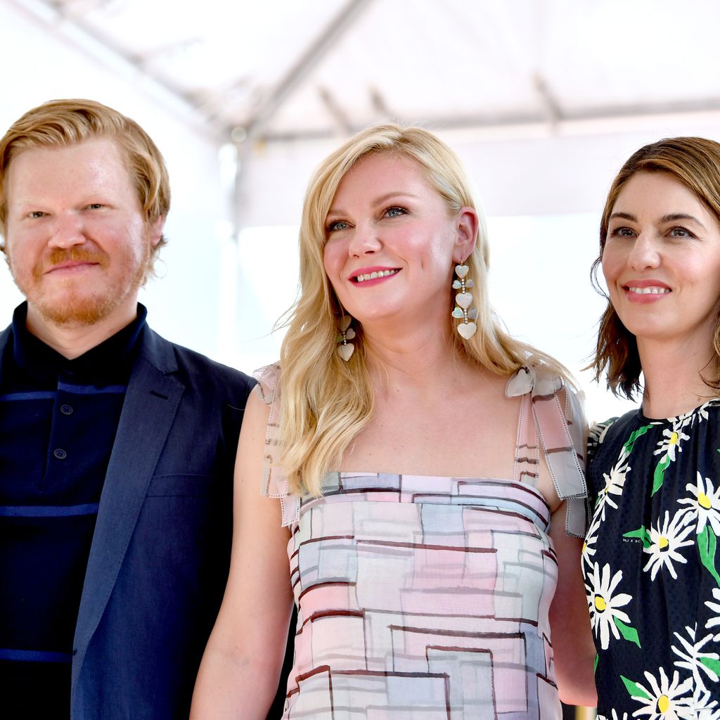 Jesse Plemons, Kirsten Dunst und Sofia Coppola im August 2019