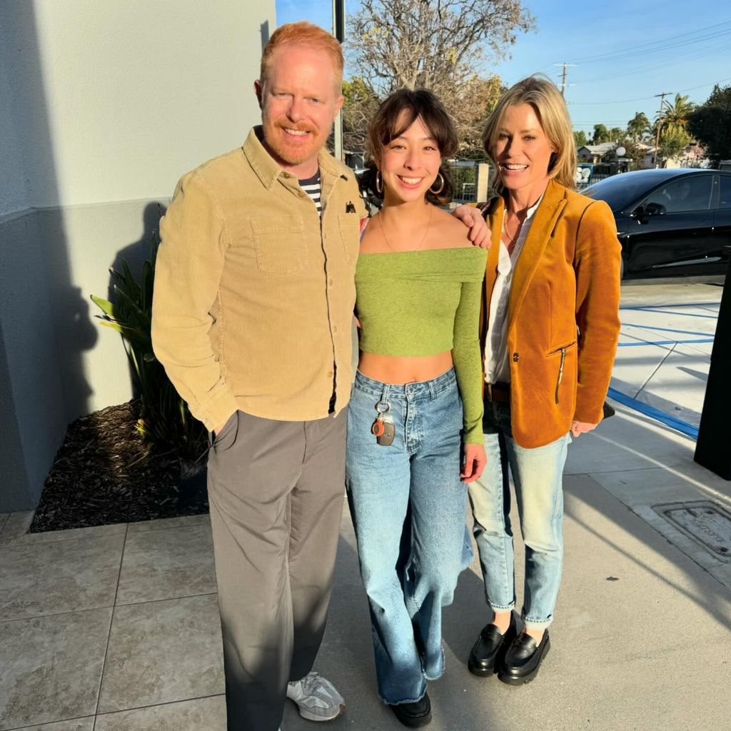 Jesse Tyler Ferguson, Aubrey Anderson-Emmons und Julie Bowen