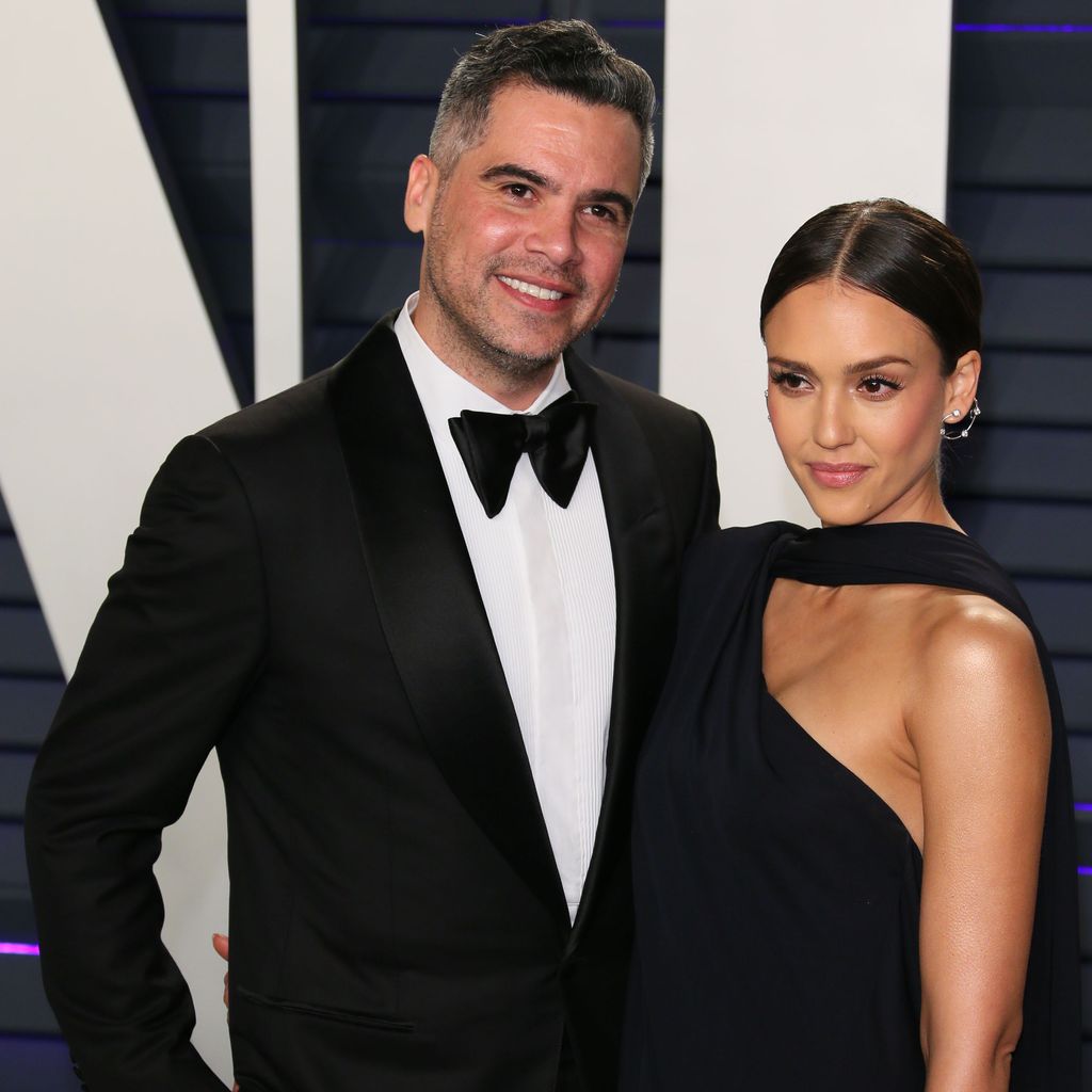 Jessica Alba mit ihrem Ehemann Cash Warren