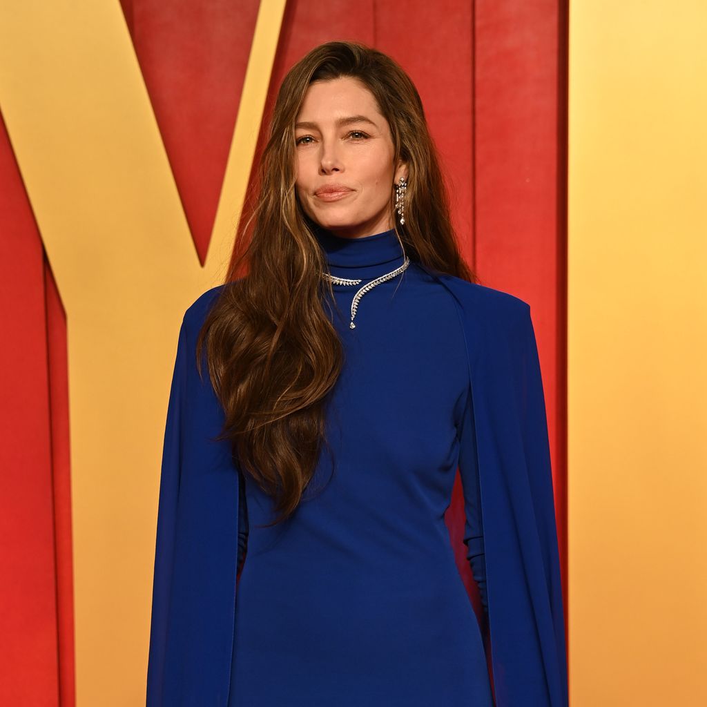 Jessica Biel bei der Vanity Fair Oscar-Party 2024
