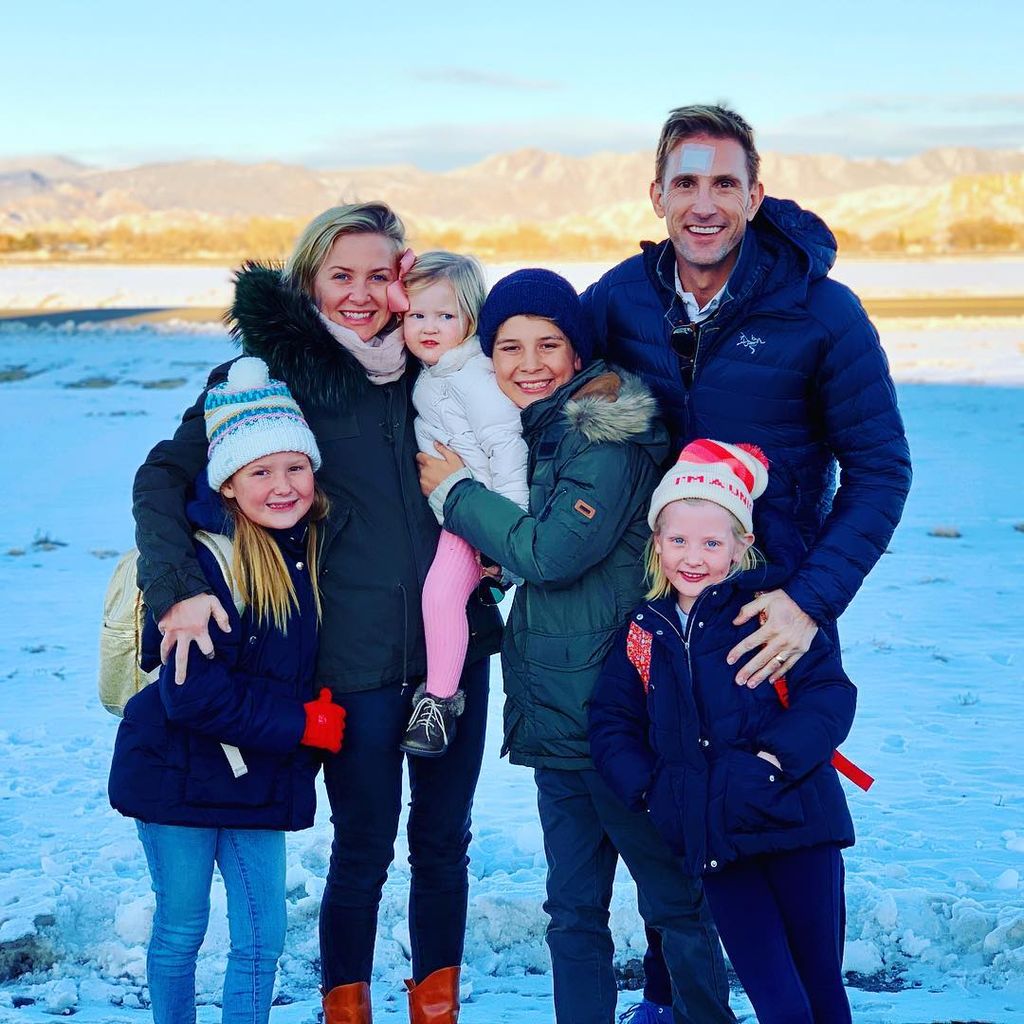 Jessica Capshaw und ihre Familie