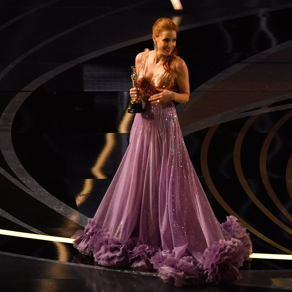 Jessica Chastain bei der Oscarverleihung, 2022