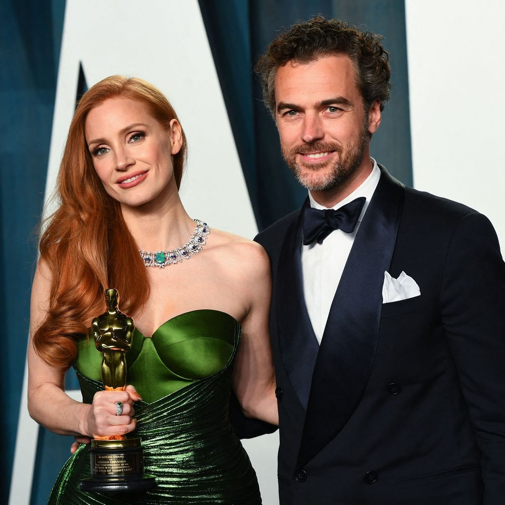 Jessica Chastain und ihr Mann Gian Luca Passi de Preposulo, 2022