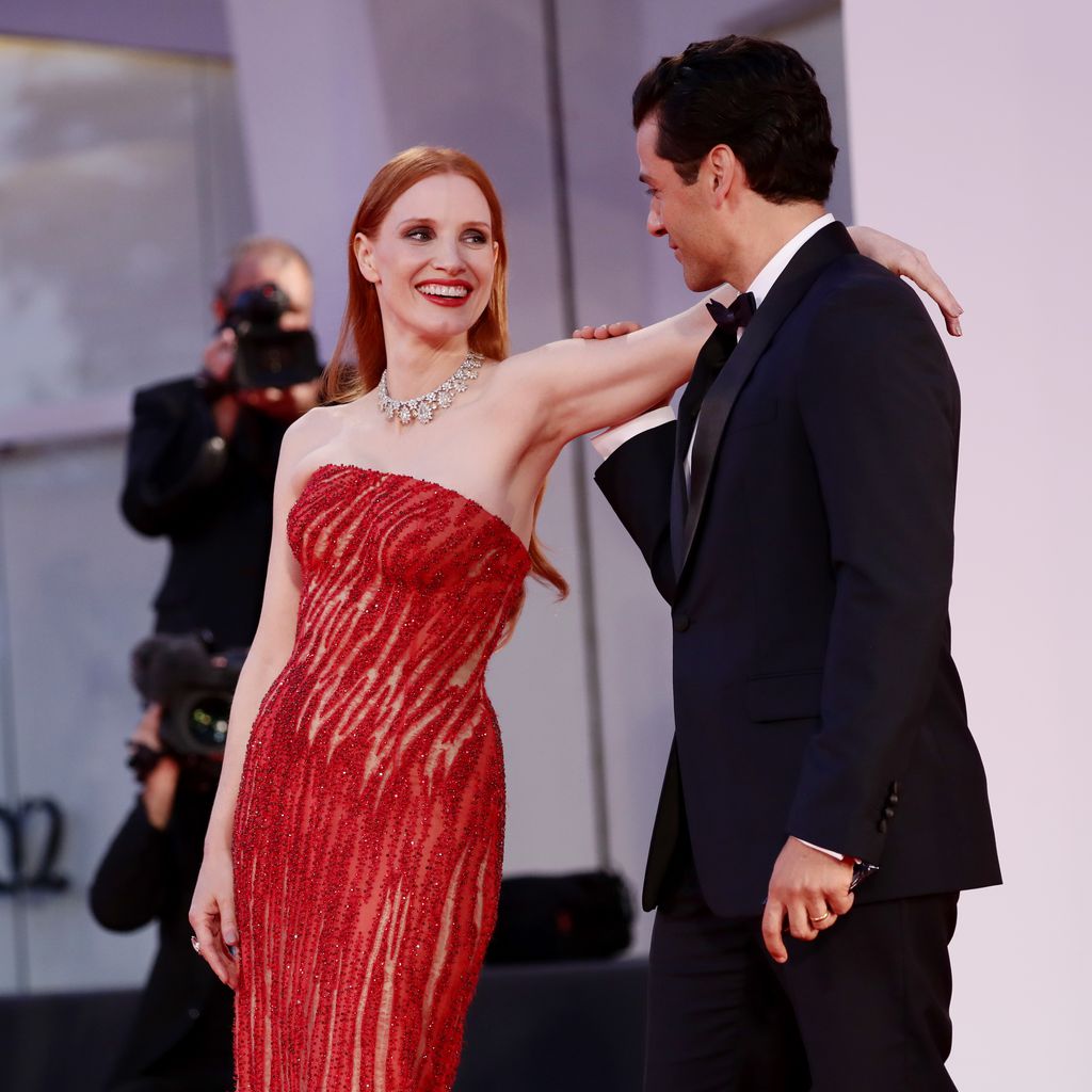 Jessica Chastain und Oscar Isaac