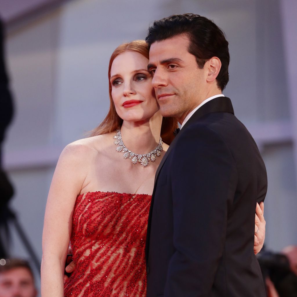 Jessica Chastain und Oscar Isaac bei den Filmfestspielen in Venedig, 2021