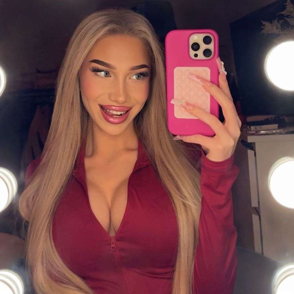 Jessica Delion macht ein Selfie