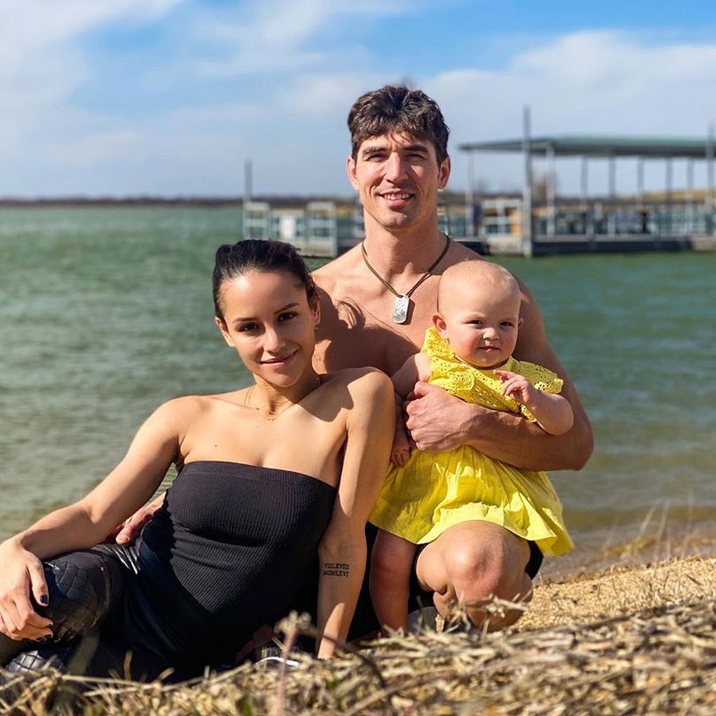 Jessica Graf und Cody Nickson mit ihrer Tochter Maverick