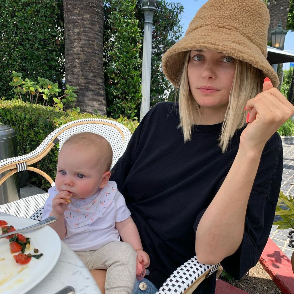 Jessica Hart und ihre Tochter Rae, 2021