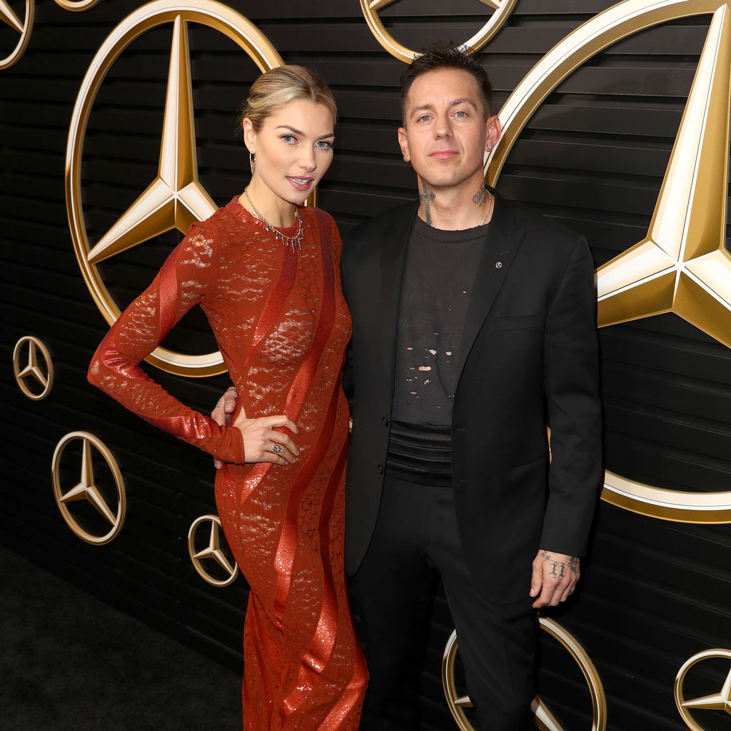 Jessica Hart und James Kirkham, Februar 2020