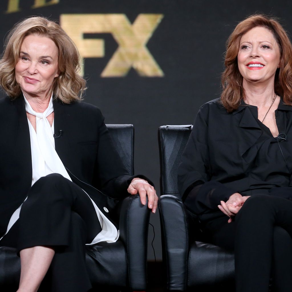 Jessica Lange und Susan Sarandon bei der Vorstellung der Serie "Feud" in Pasadena