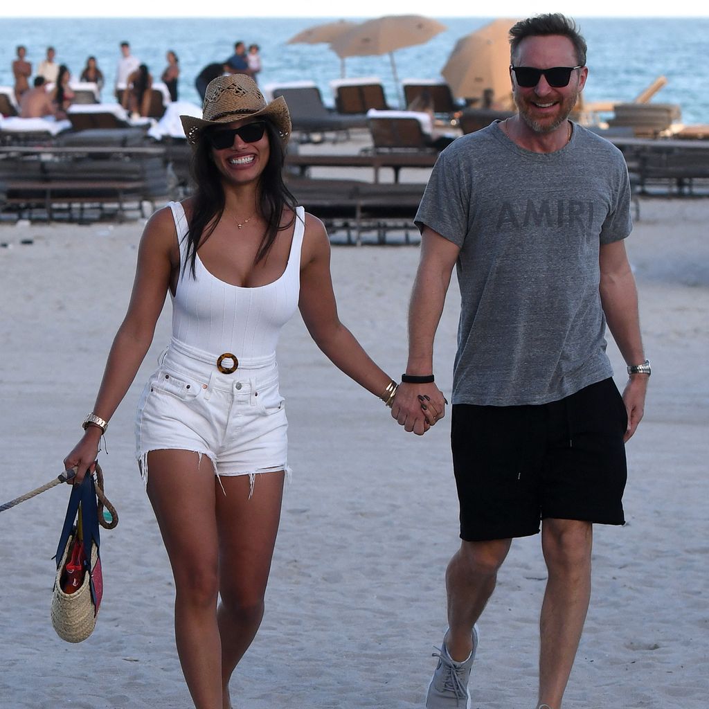 Jessica Ledon und David Guetta im Februar 2023