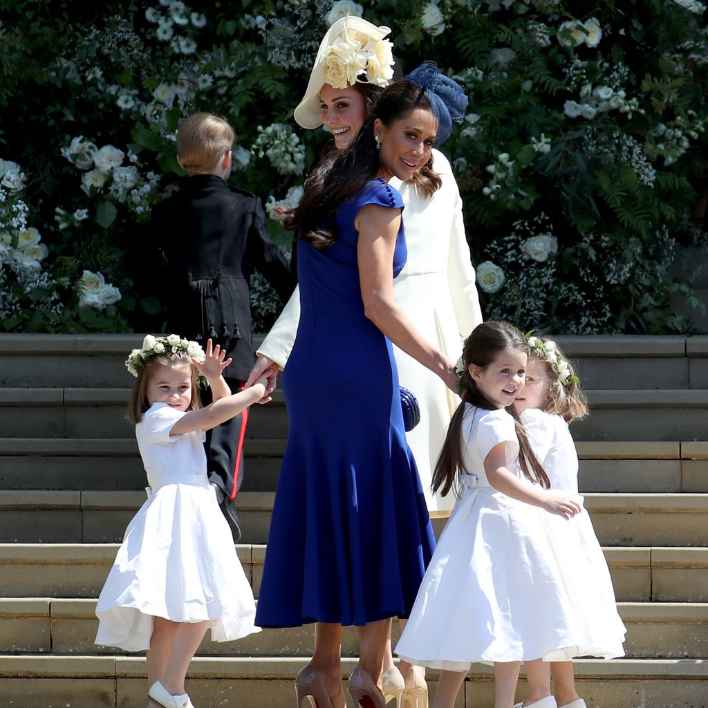 Jessica Mulroney, Herzogin Kate und die Blumenkinder bei der royalen Hochzeit