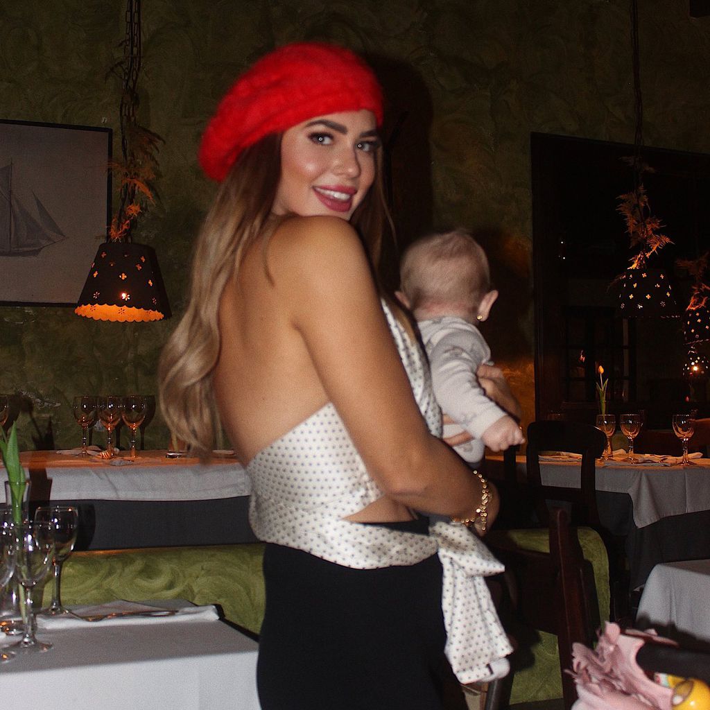 TV-Bekanntheit Jessica Paszka und ihre Tochter Hailey-Su