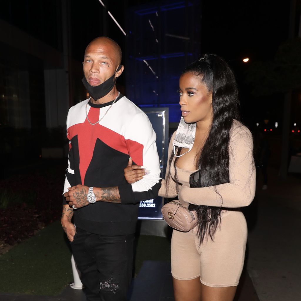 Jeremy Meeks und Jessica Rich in Los Angeles