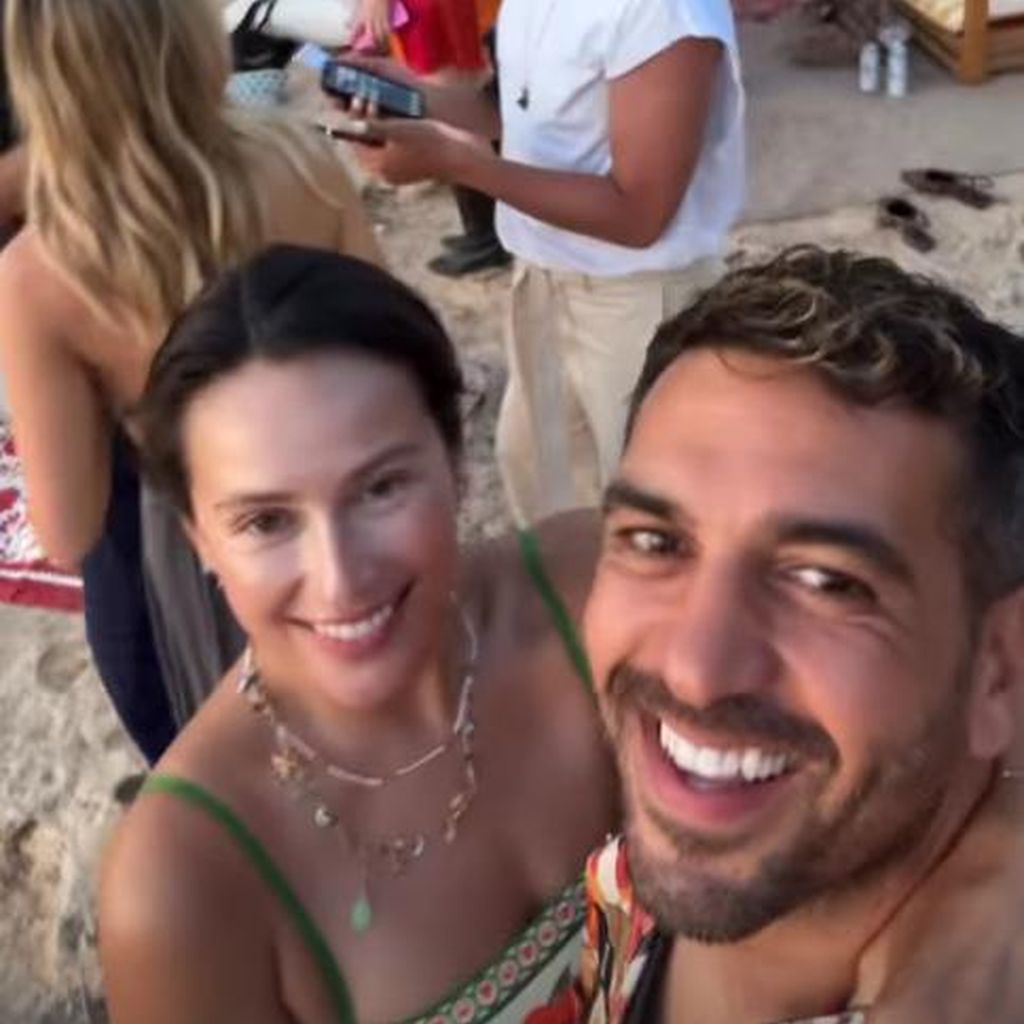 Jessica Riso und Elyas M'Barek auf Ibiza, Juli 2024