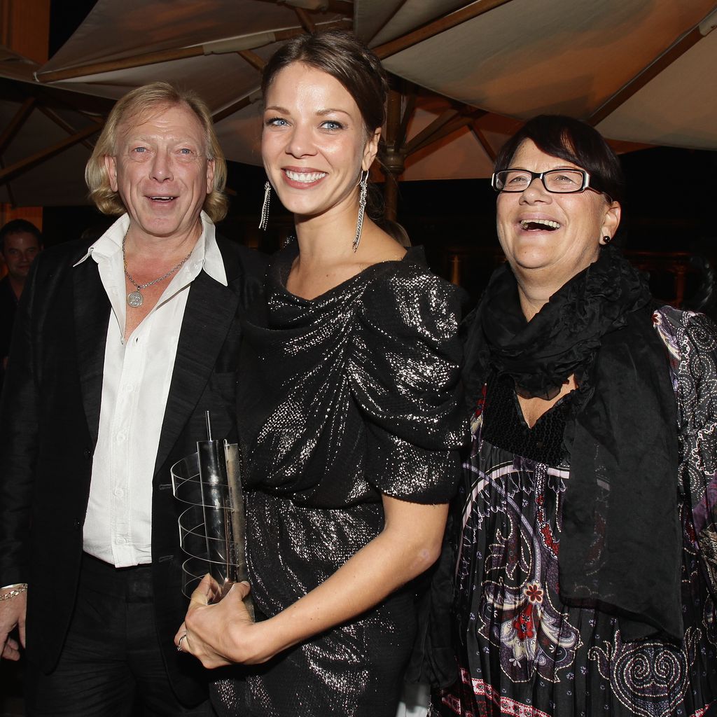 Thomas, Jessica und Elvira Schwarz 2010 bei dem Hesse Movie Award