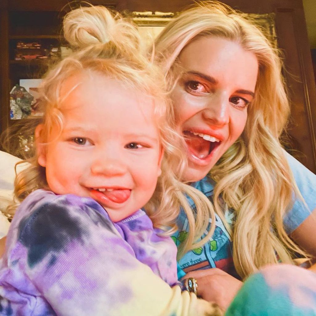 Jessica Simpson mit ihrer Tochter Birdie Mae