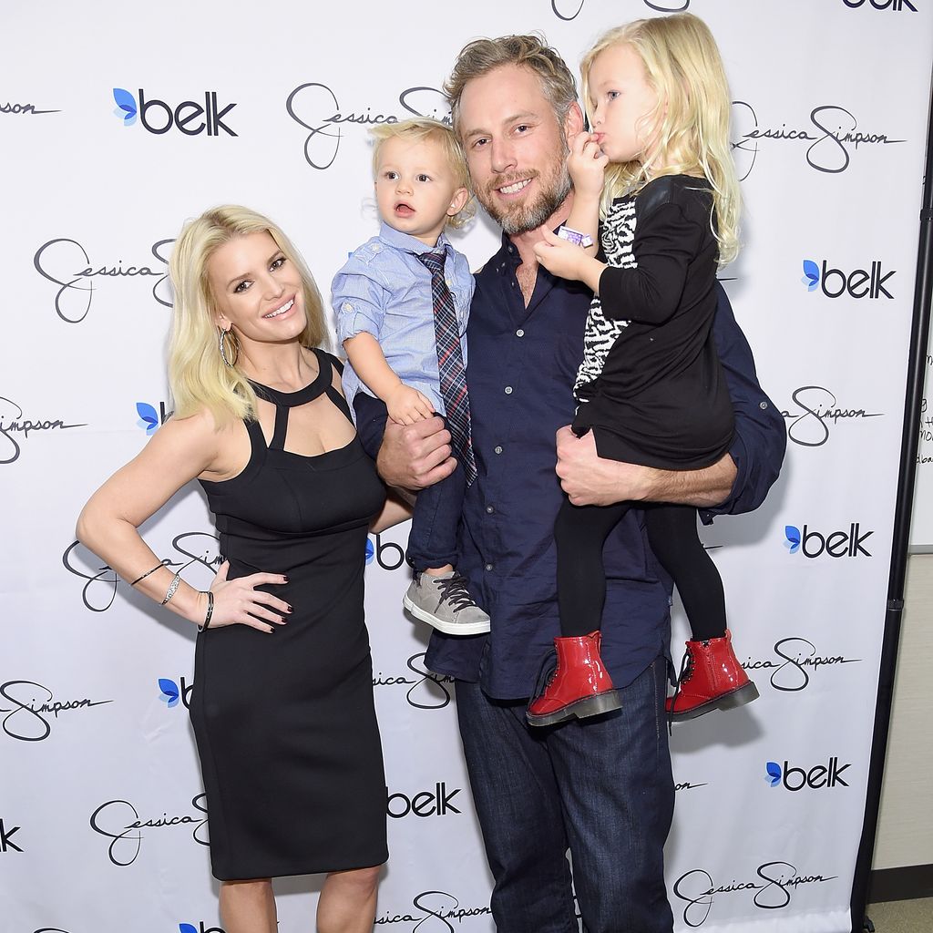 Jessica Simpson, Ace Knute Johnson, Eric Johnson und Maxwell Drew Johnson