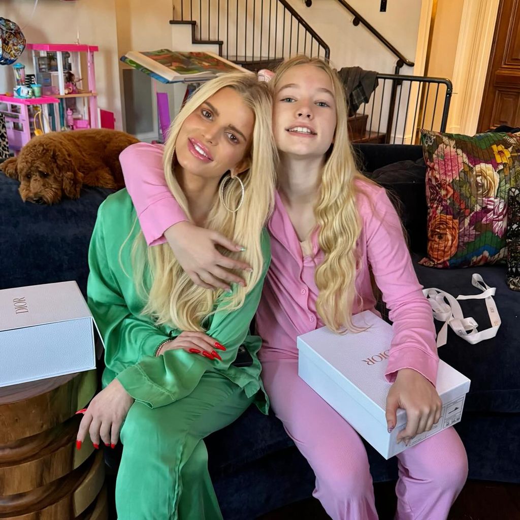 Jessica Simpson und ihre Tochter Maxwell Drew