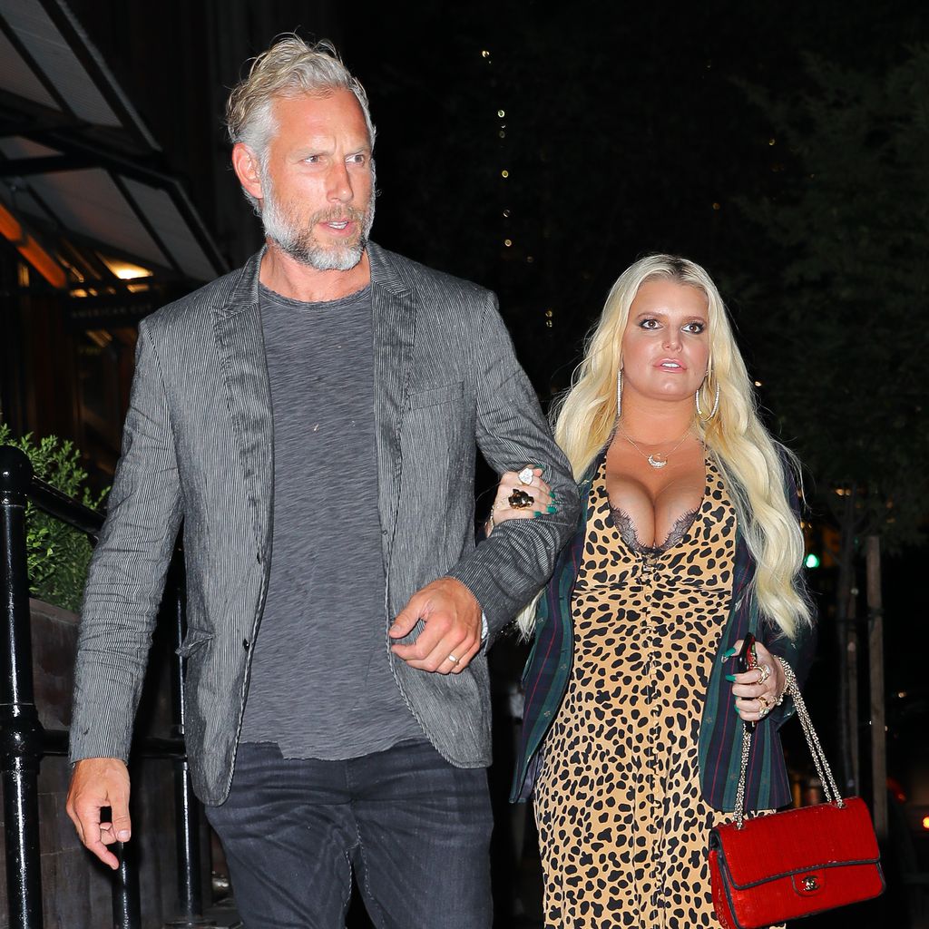 Eric Johnson und Jessica Simpson