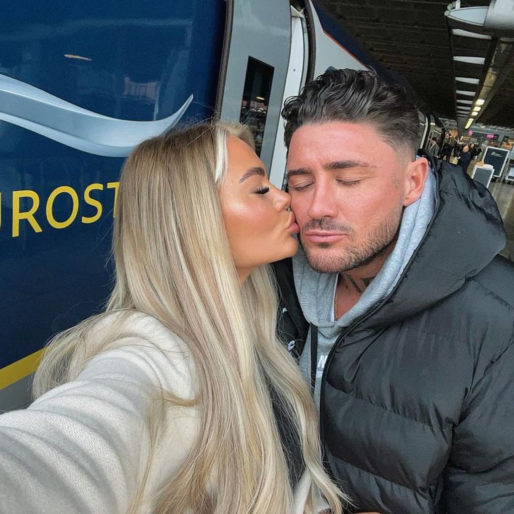 Jessica Smith und Stephen Bear im Januar 2023