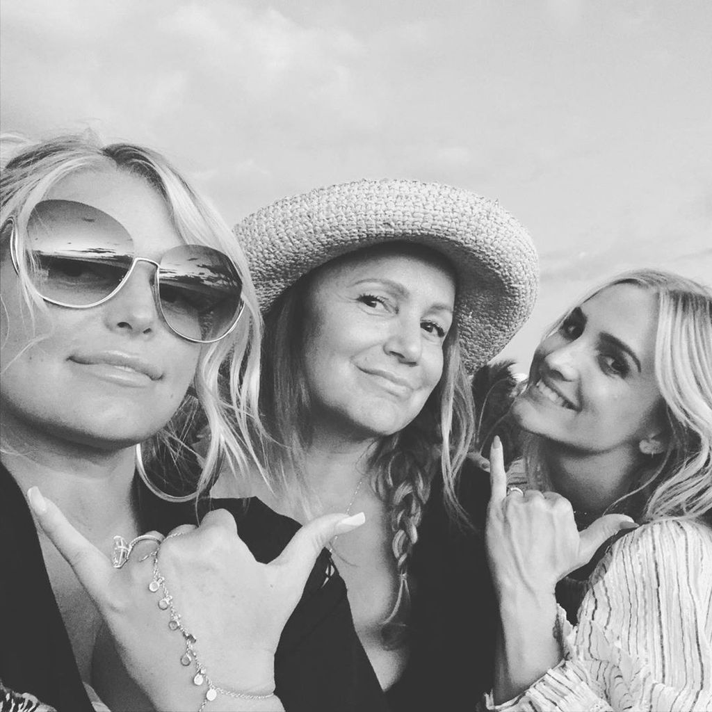 Jessica, Tina und Ashlee Simpson